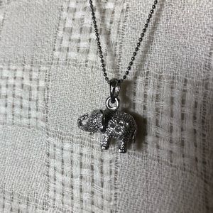 3/$10 Silver Elephant Necklace